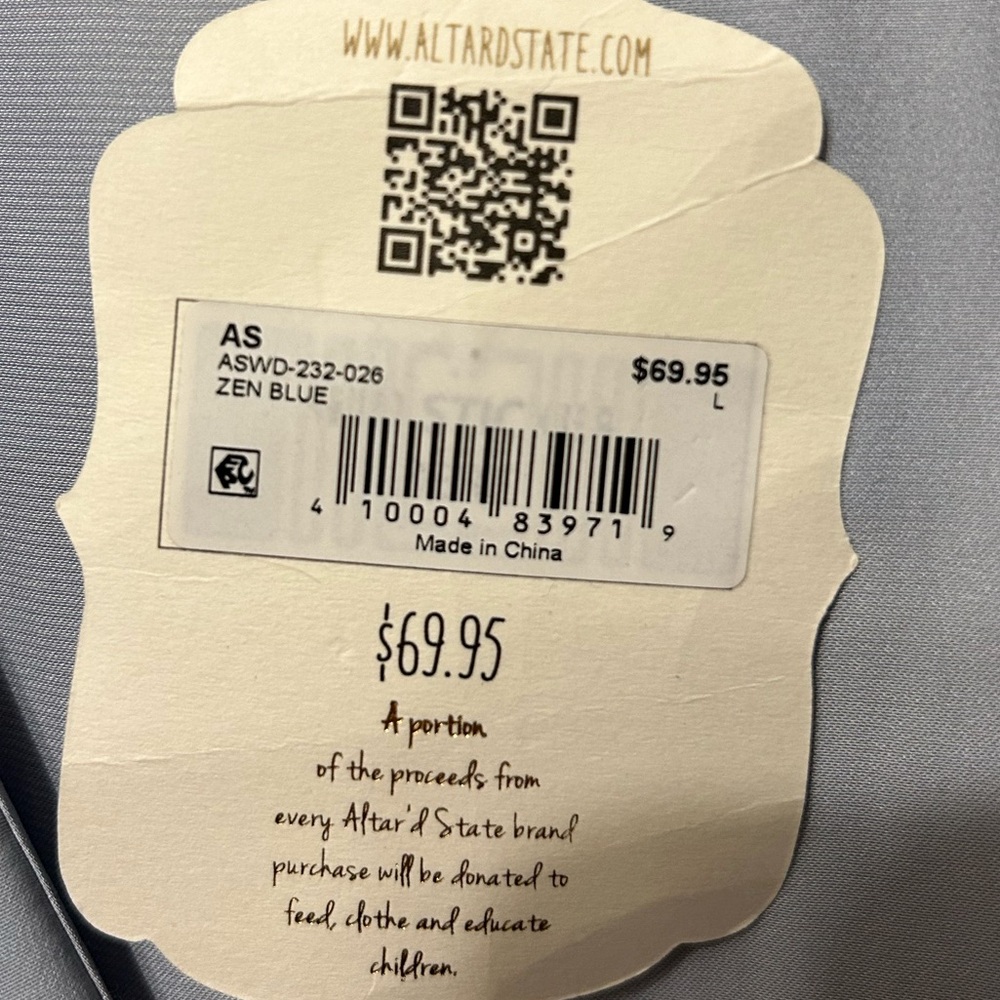 NWT Altar’D State Blue Zen Dress 💙✨ - Picture 3 of 5